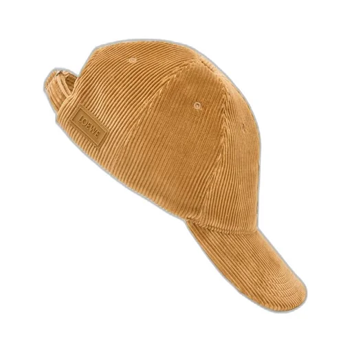 Patch cap in corduroy