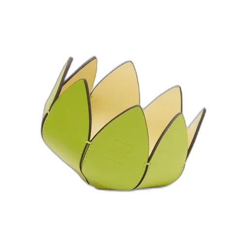 Small cactus pin tray in soft calfskin