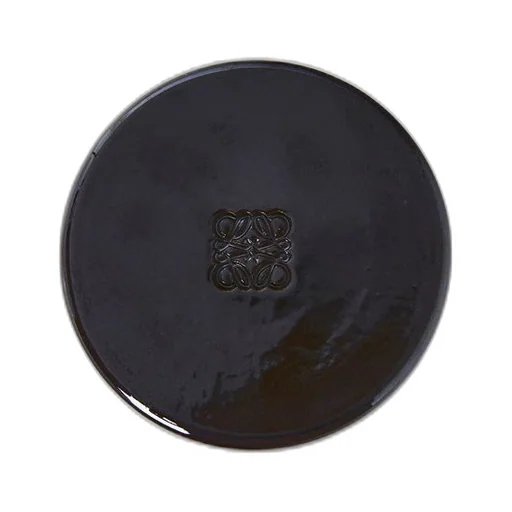 Small tassel box in ceramic and calfskin
