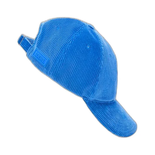 Patch cap in corduroy