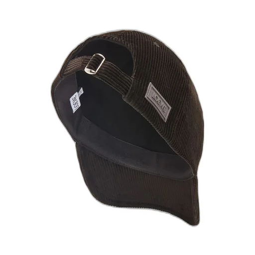 Patch cap in corduroy