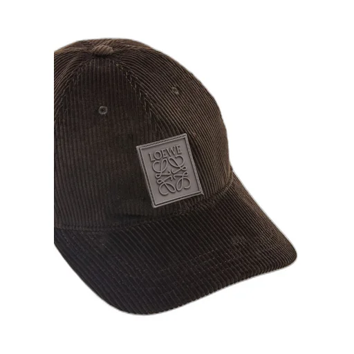 Patch cap in corduroy