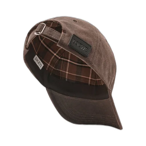 Cap in waxed canvas