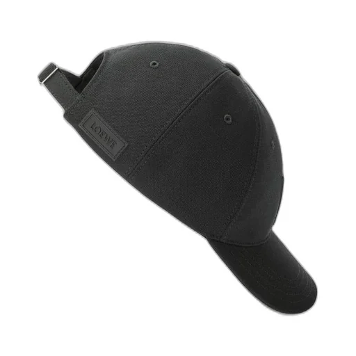 Patch cap in canvas