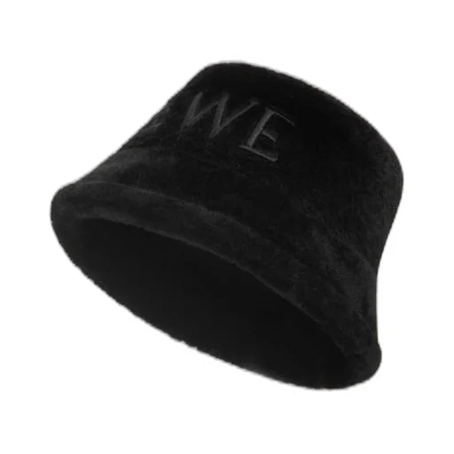 Loewe bucket hat in shearling