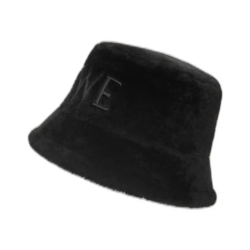 Loewe bucket hat in shearling