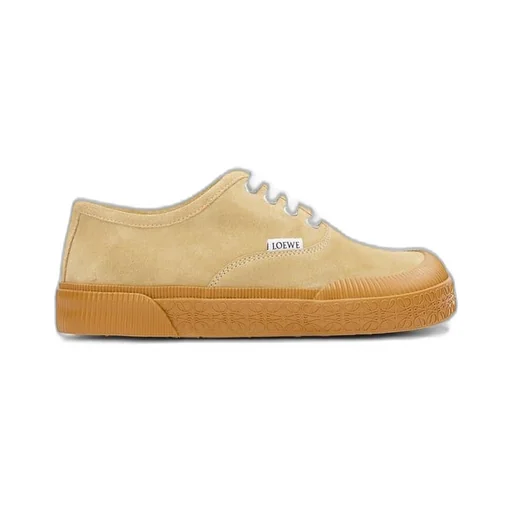 Terra Vulca lace-up sneaker in suede