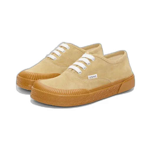 Terra Vulca lace-up sneaker in suede