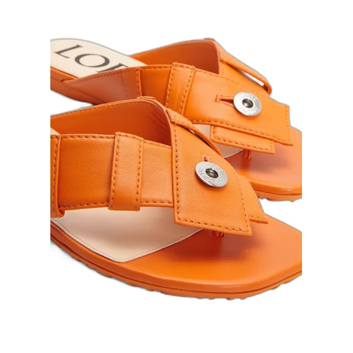 Toy Panta toe post sandal in lambskin