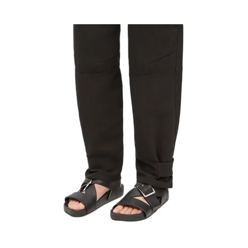 Ease Buckle sandal in vegetal calfskin