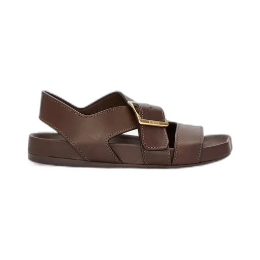 Ease Buckle sandal in vegetal calfskin