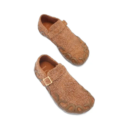Rise loafer in brushed suede