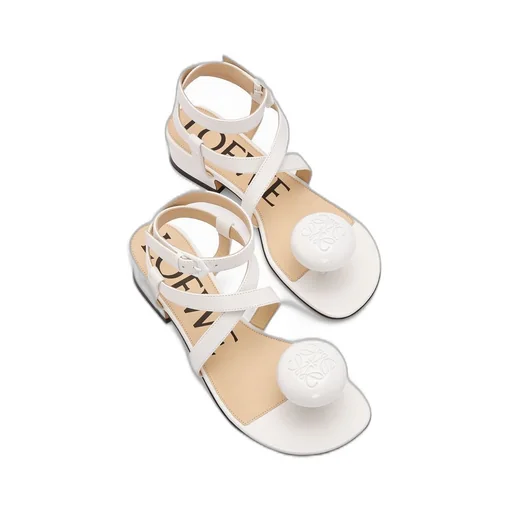 Calle Pebble sandal in lambskin