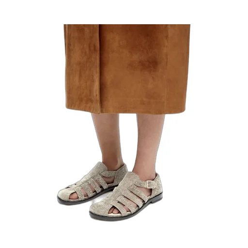 Campo sandal in brushed suede