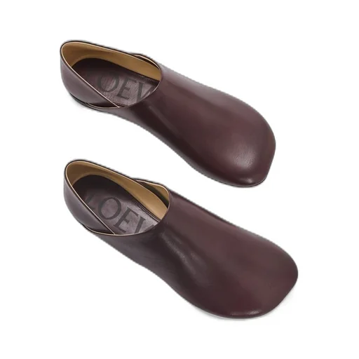 Toy slipper in goatskin