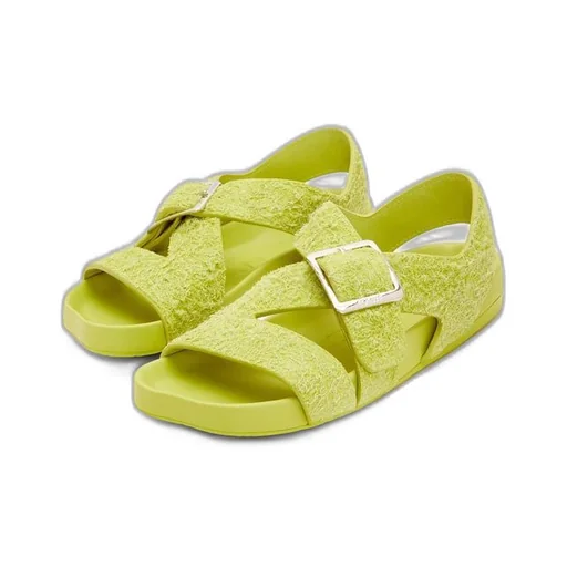 Ease Buckle sandal in brushed suede
