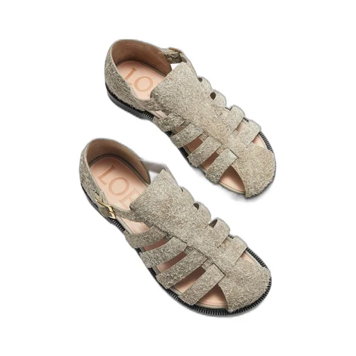 Campo sandal in brushed suede