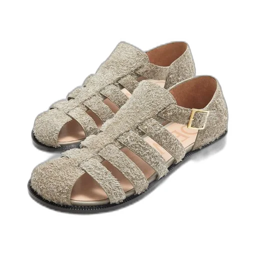 Campo sandal in brushed suede