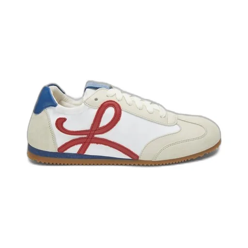 Ballet Runner in nylon and calfskin
