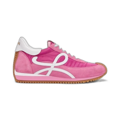 Flow Runner in nylon and suede