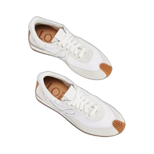 Flow Runner in nylon and suede