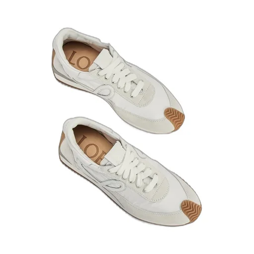 Flow Runner in nylon and suede