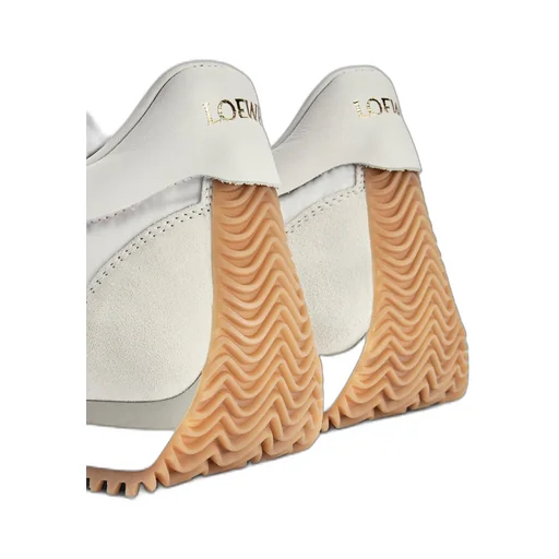Flow Runner in nylon and suede
