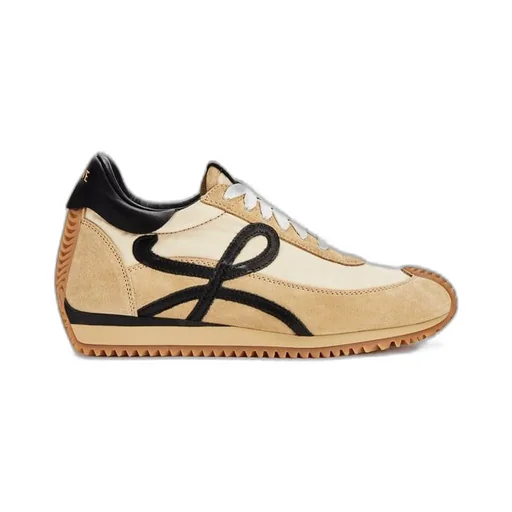 Flow Runner in nylon and suede
