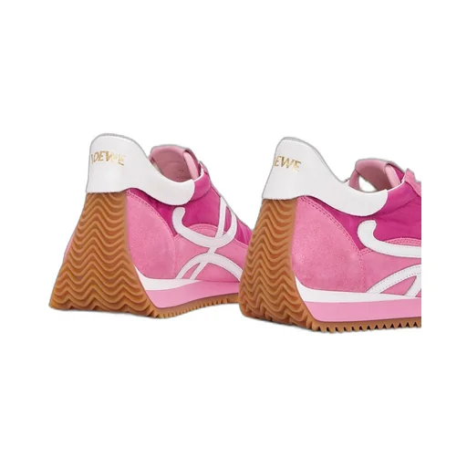 Flow Runner in nylon and suede