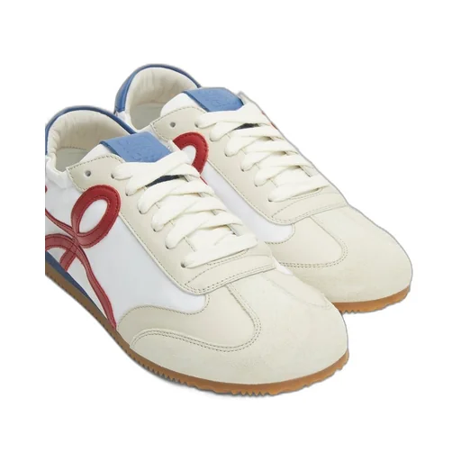 Ballet Runner in nylon and calfskin