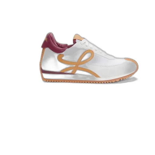 Flow Runner in mix nylon and suede