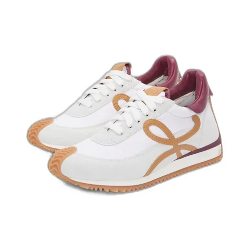 Flow Runner in mix nylon and suede