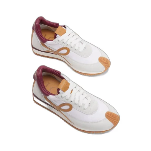 Flow Runner in mix nylon and suede