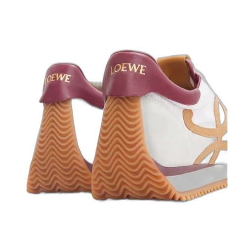 Flow Runner in mix nylon and suede