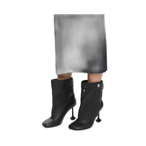 Toy ankle bootie in nappa lambskin