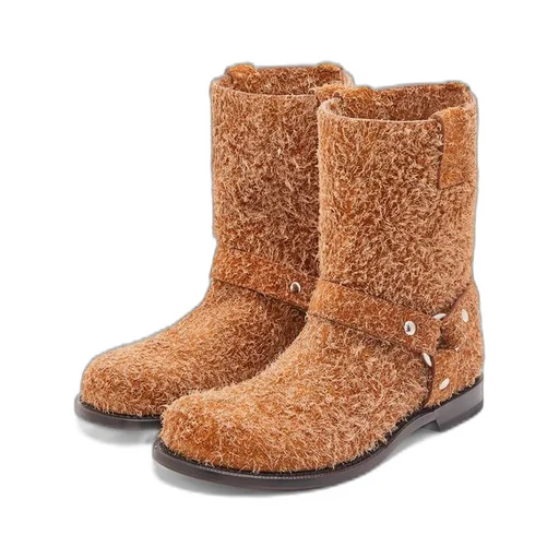 Campo Biker boot in brushed suede