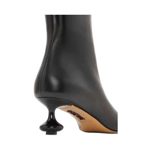 Toy ankle bootie in nappa lambskin