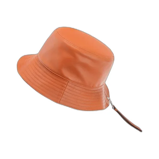 Fisherman hat in nappa calfskin