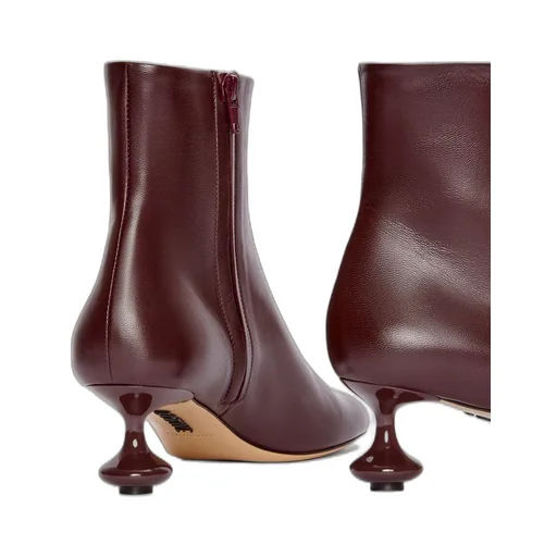 Toy ankle bootie in nappa lambskin