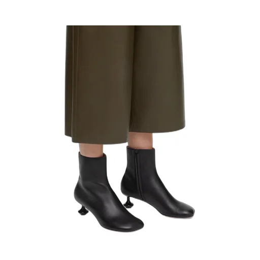 Toy ankle bootie in nappa lambskin