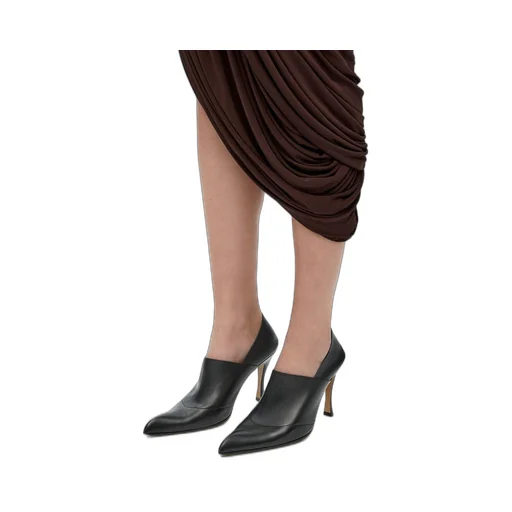 Comic pump in soft calfskin