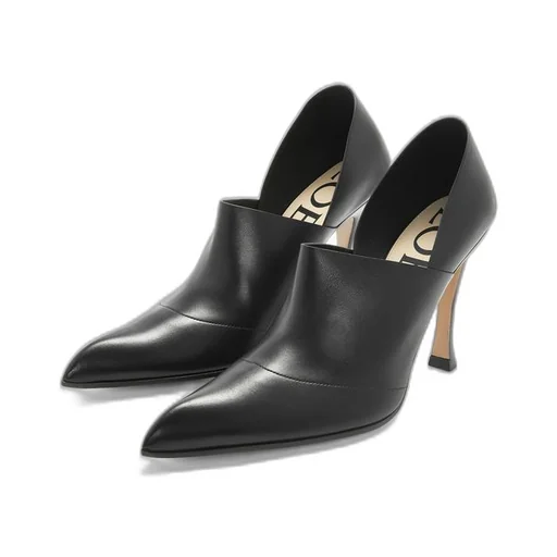 Comic pump in soft calfskin