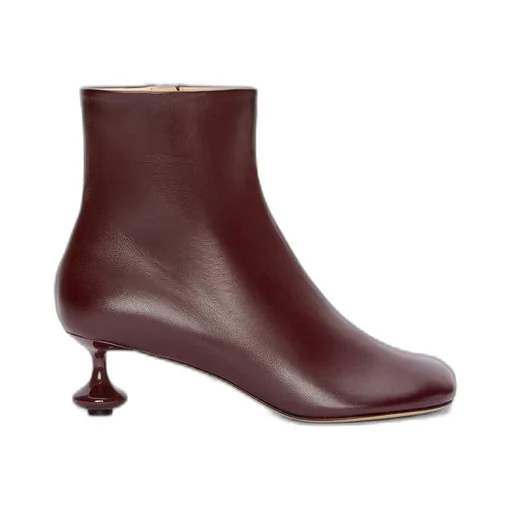 Toy ankle bootie in nappa lambskin