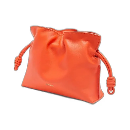 Mini Flamenco clutch in nappa calfskin