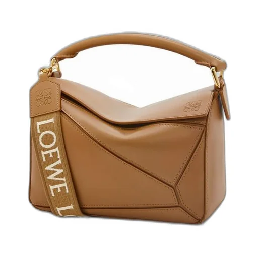 Small Puzzle bag in satin calfskin