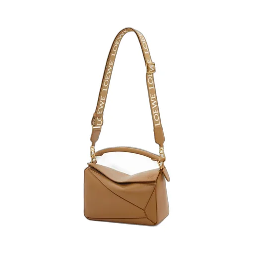 Small Puzzle bag in satin calfskin