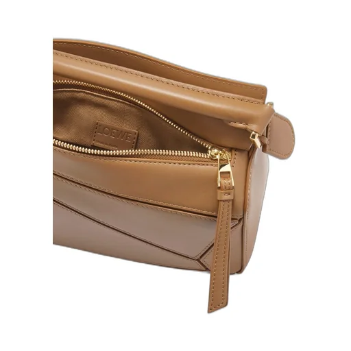 Small Puzzle bag in satin calfskin