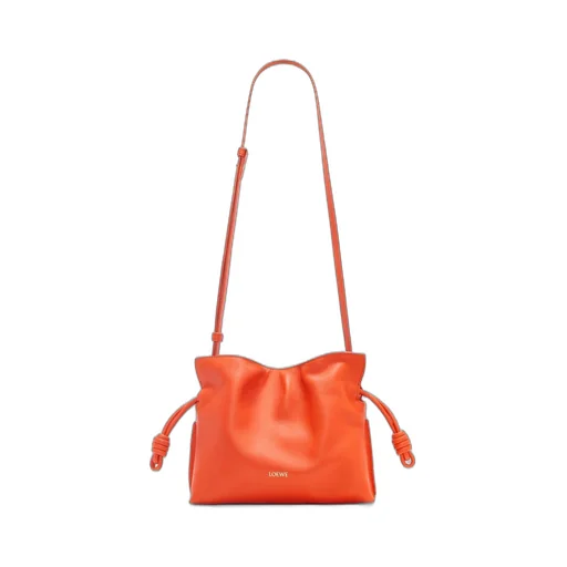 Mini Flamenco clutch in nappa calfskin