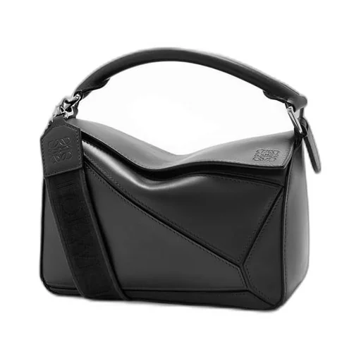 Small Puzzle bag in satin calfskin