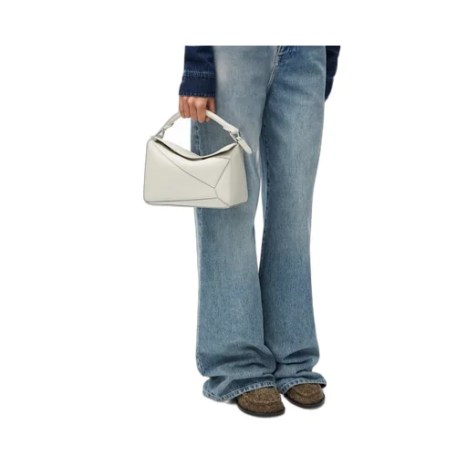 Small Puzzle bag in satin calfskin